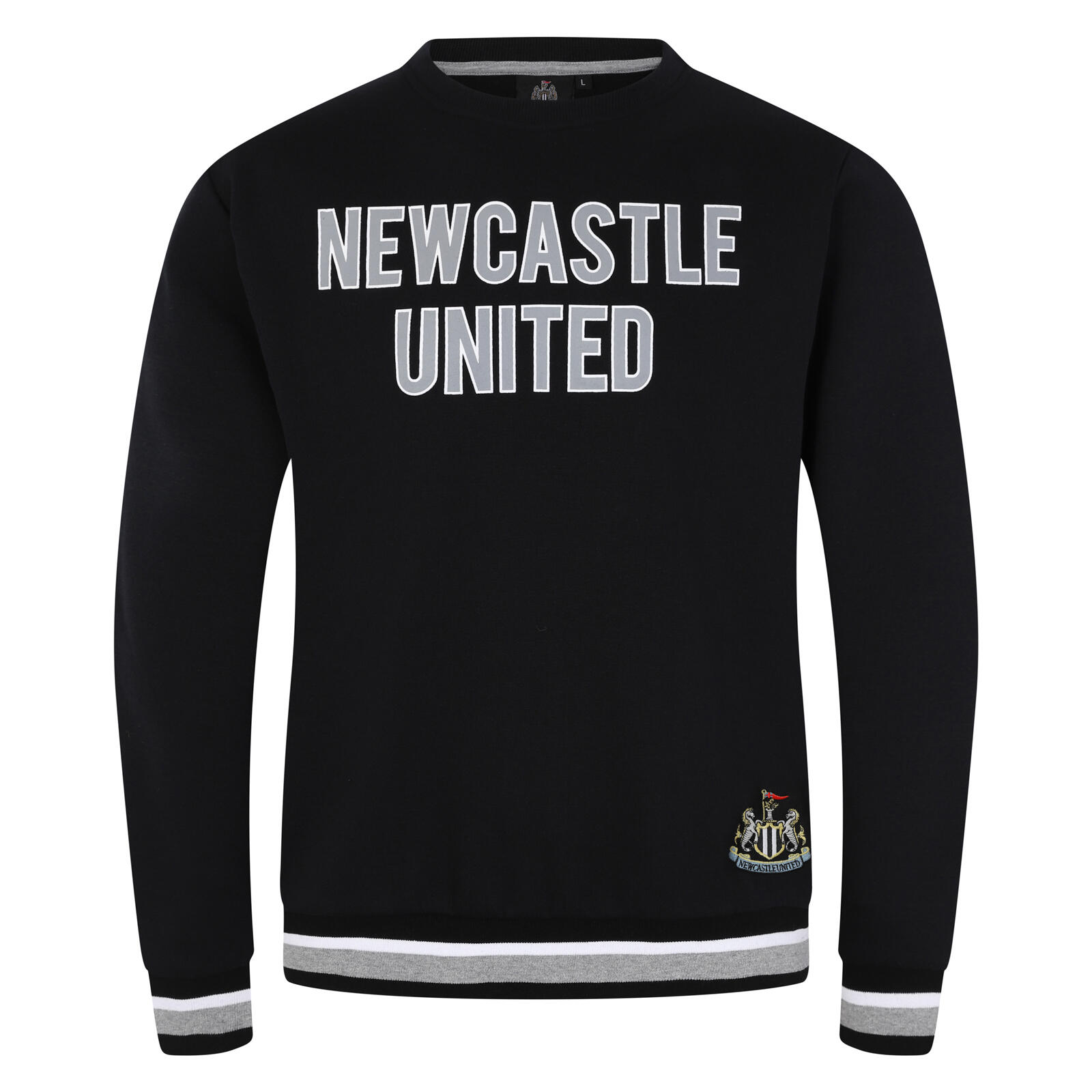 Newcastle United Mens Sweatshirt Graphic Top FC OFFICIAL Football Gift 1/5