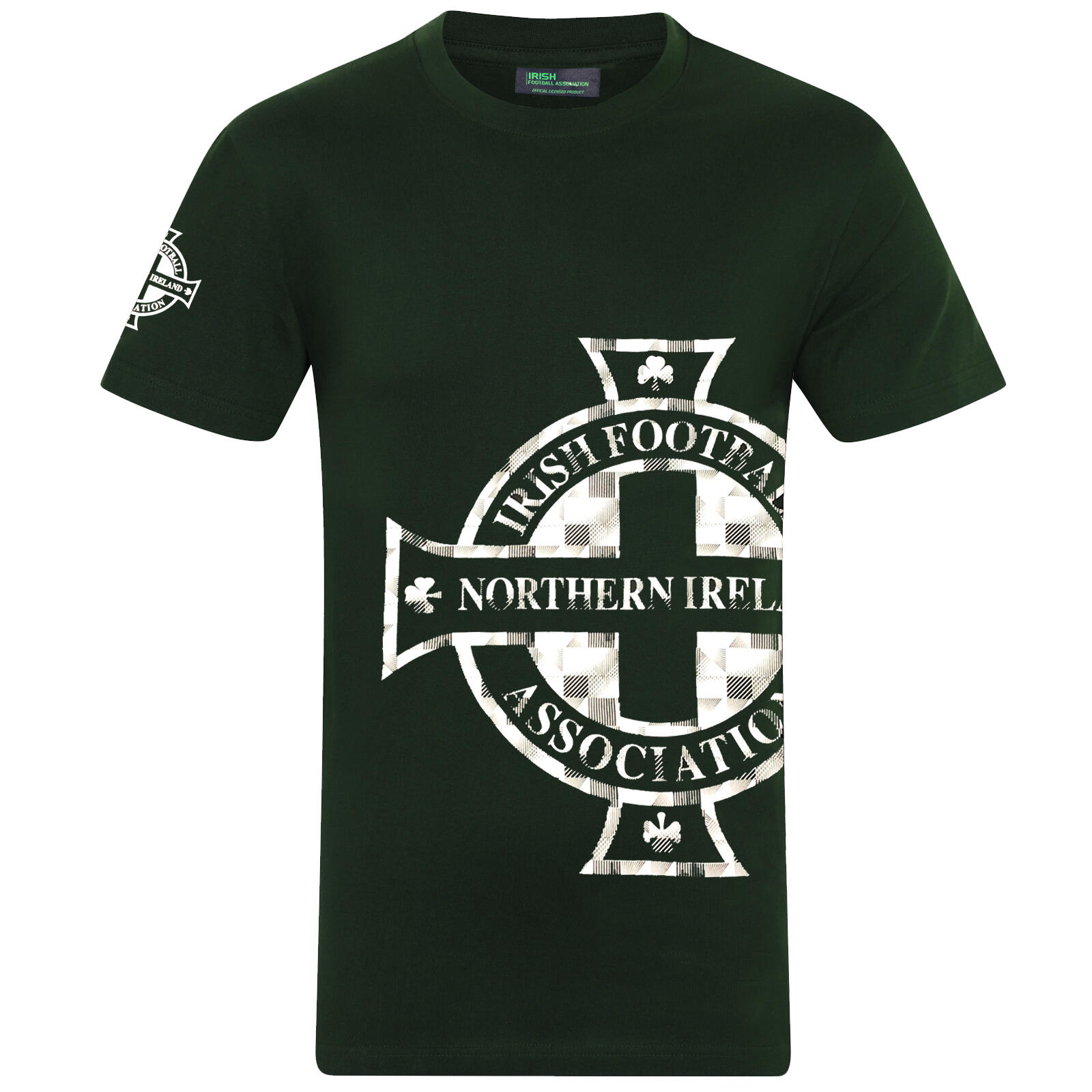 IRISH FOOTBALL ASSOCIATION Northern Ireland Mens T-Shirt Graphic OFFICIAL Football Gift