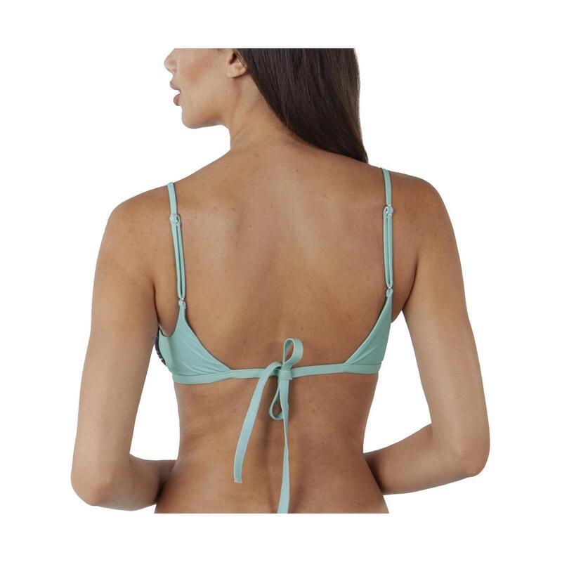 Tasman Fixed Triangle női bikini felső - zöld