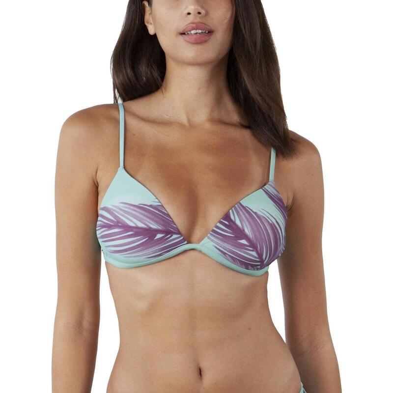 Sutien bikini Tasman Fixed Triangle - verde femei