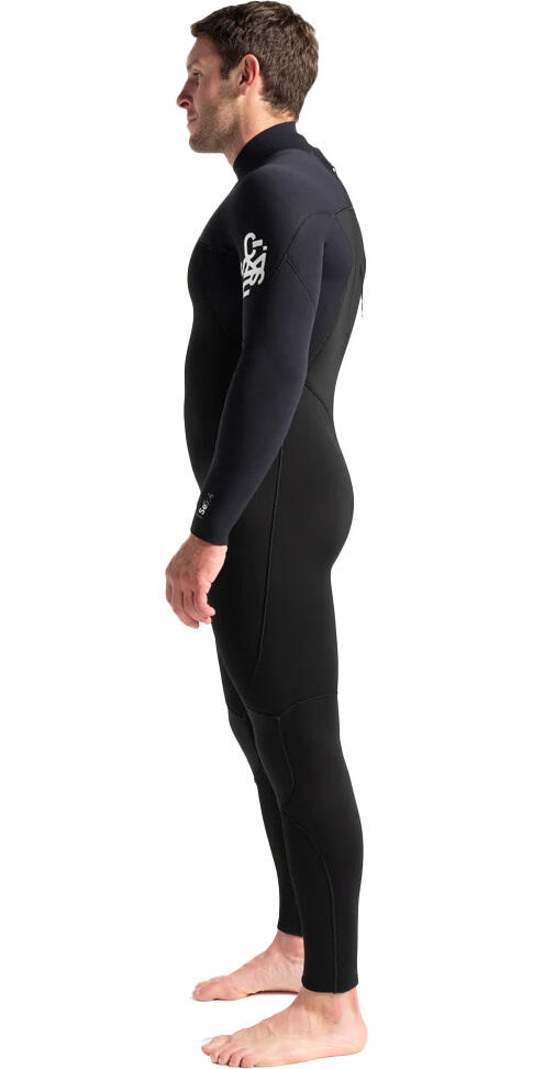 COMBINAISON HOMME C-SKINS SESSION 5/4/3 BACK ZIP BK/BD/WH 7/7