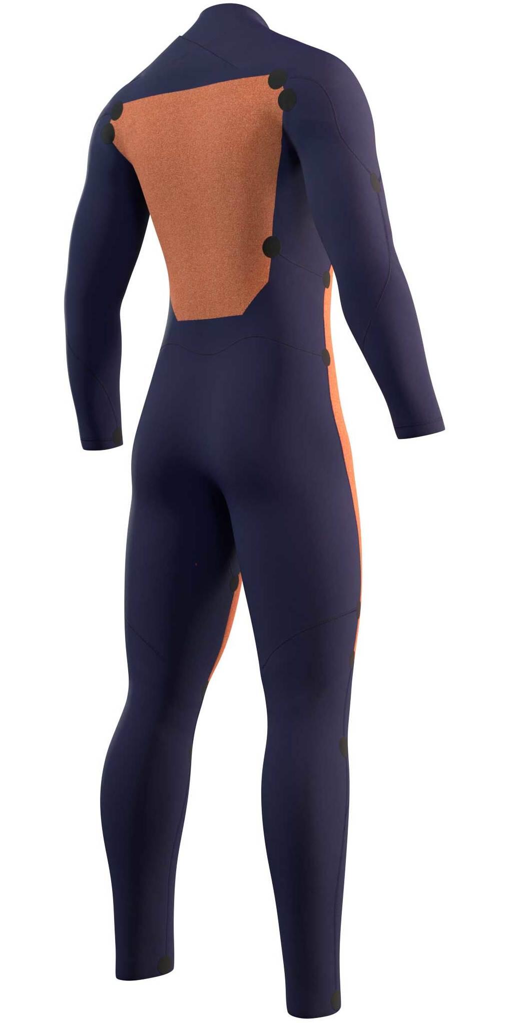 MYSTIC Star Wetsuit 5/3mm Double Frontzipi Donker Blauw 4/4