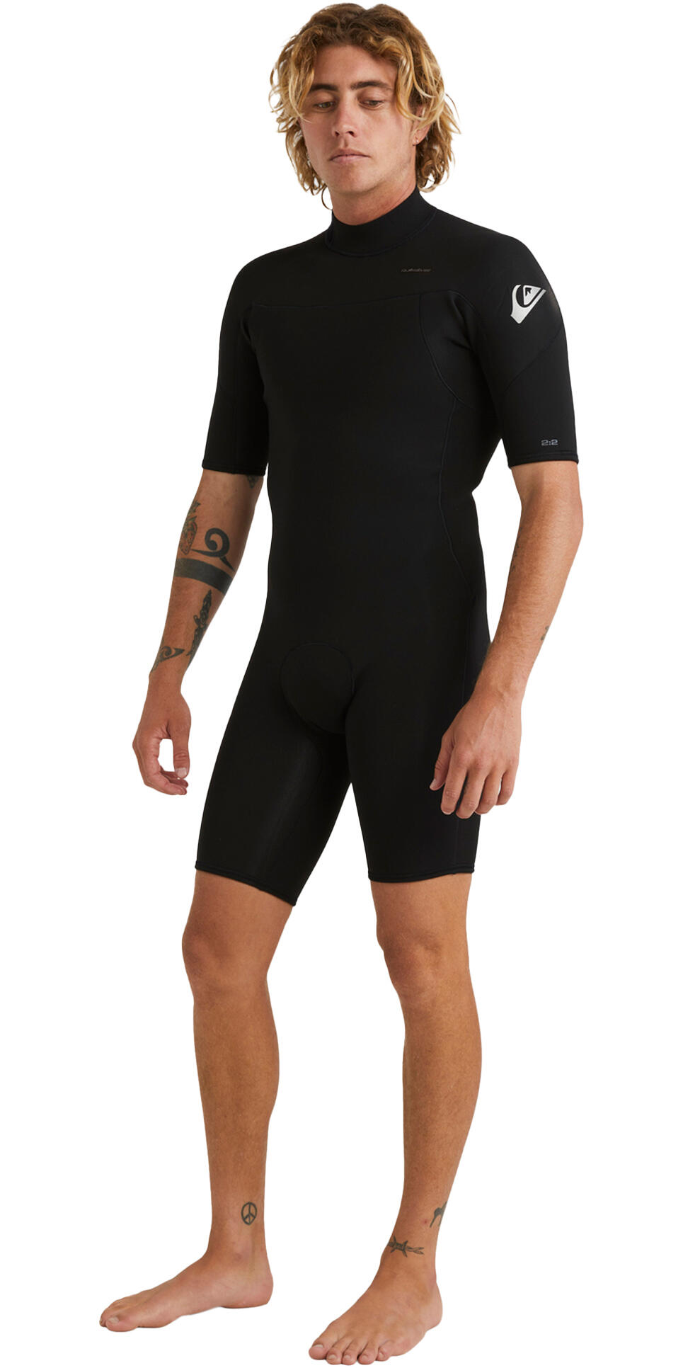 Hommes Everyday Sessions 2mm Back Zip Shorty Combinaison Néoprène 3/7