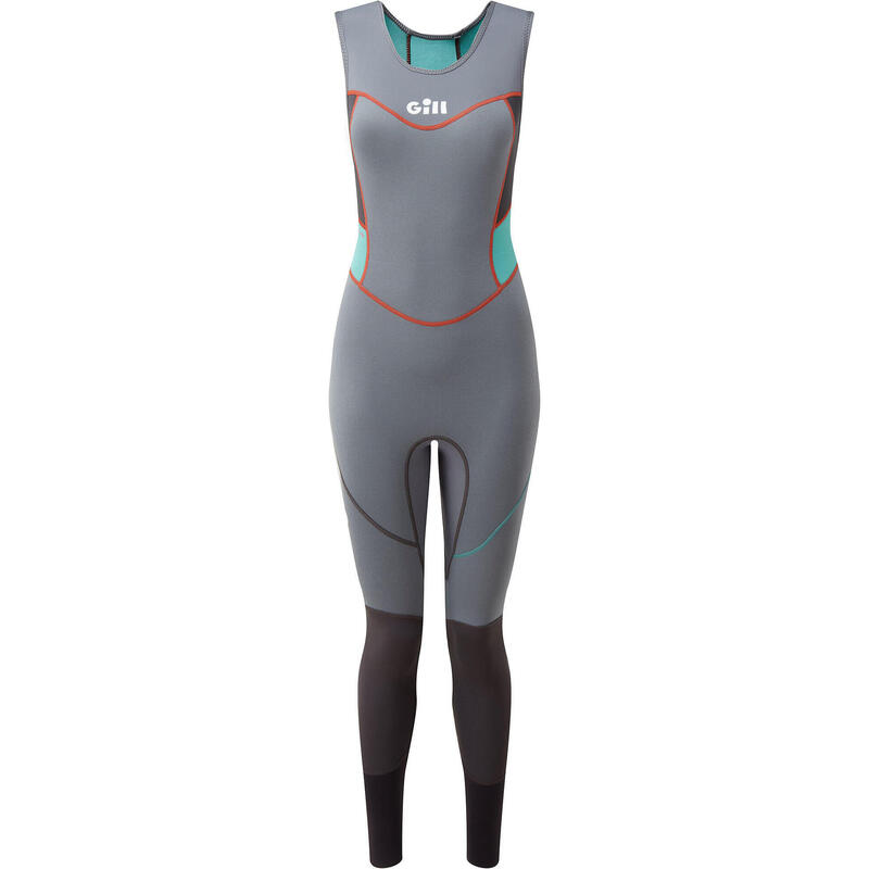 Zenlite 2mm Flatlock Skiff Wetsuit Gris Adulte