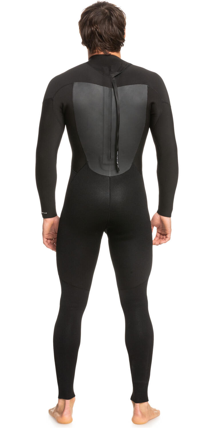 Combinaison de Surf Prologue 3/2mm GBS - Zip au dos - Noir Hommes 3/7
