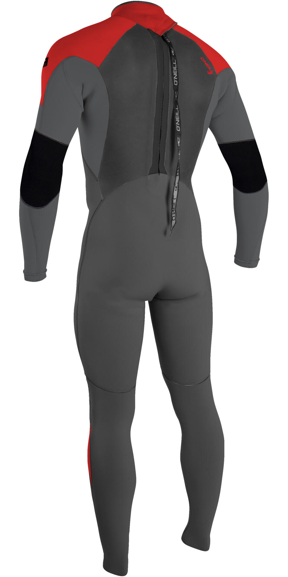 O'Neill Youth Epic 5/4mm Back Zip Muta - Graph / Smoke / Red 2/2