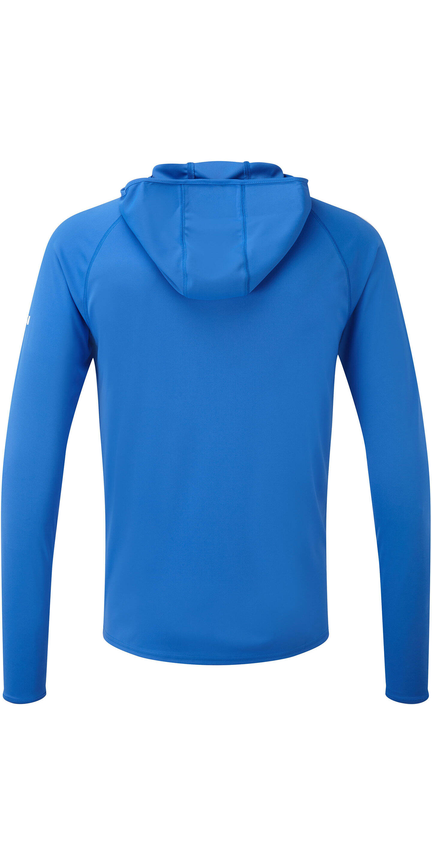 Hombres Uv Tec Sudadera Con Capucha Azul 2/5