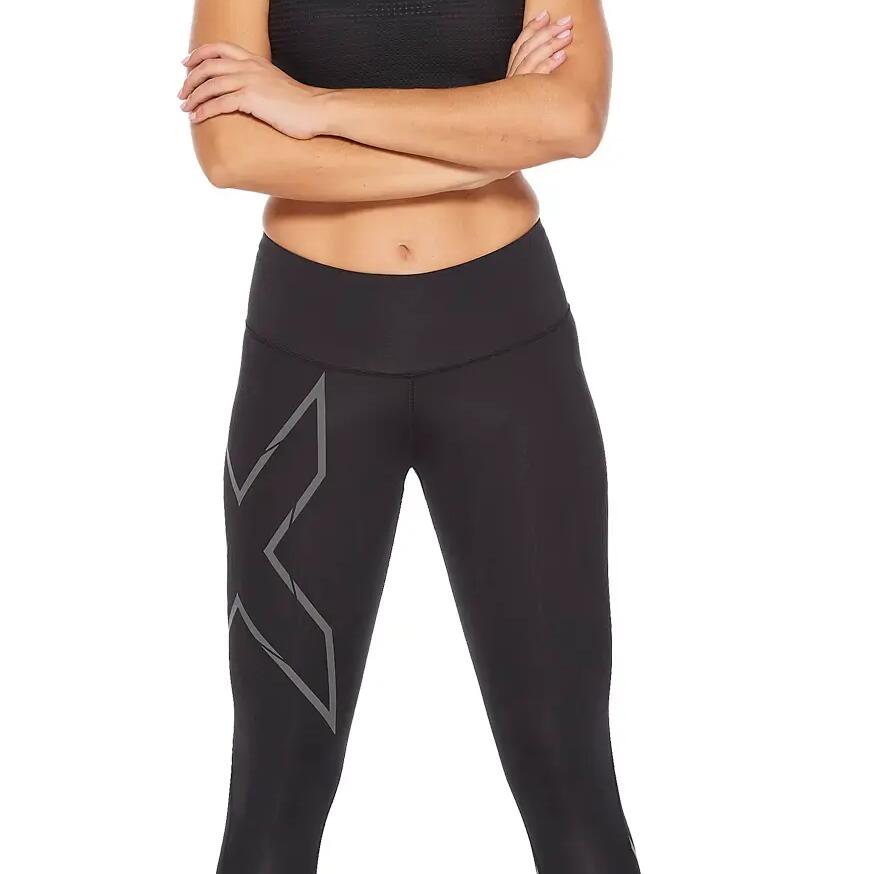 2021 Light Speed Mid-Rise Compression Tights - / Reflective