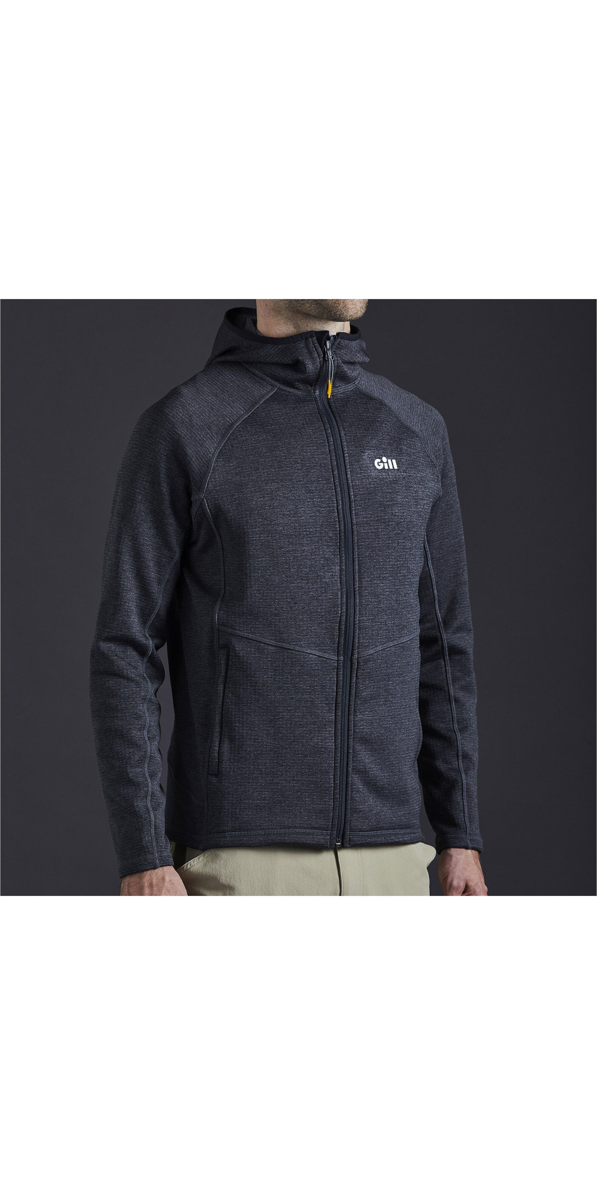 Sudadera Con Capucha De Dardos Hombre - Gris Acero 3/7