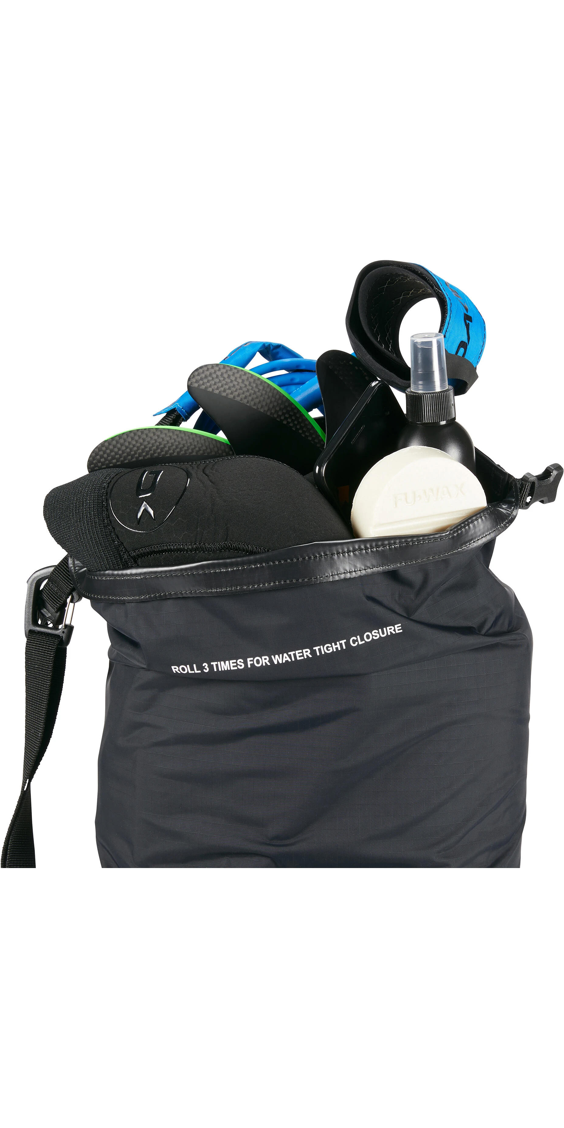 Lodní vak DAKINE Packable Rolltop Dry Bag 20L BLACK 4/5