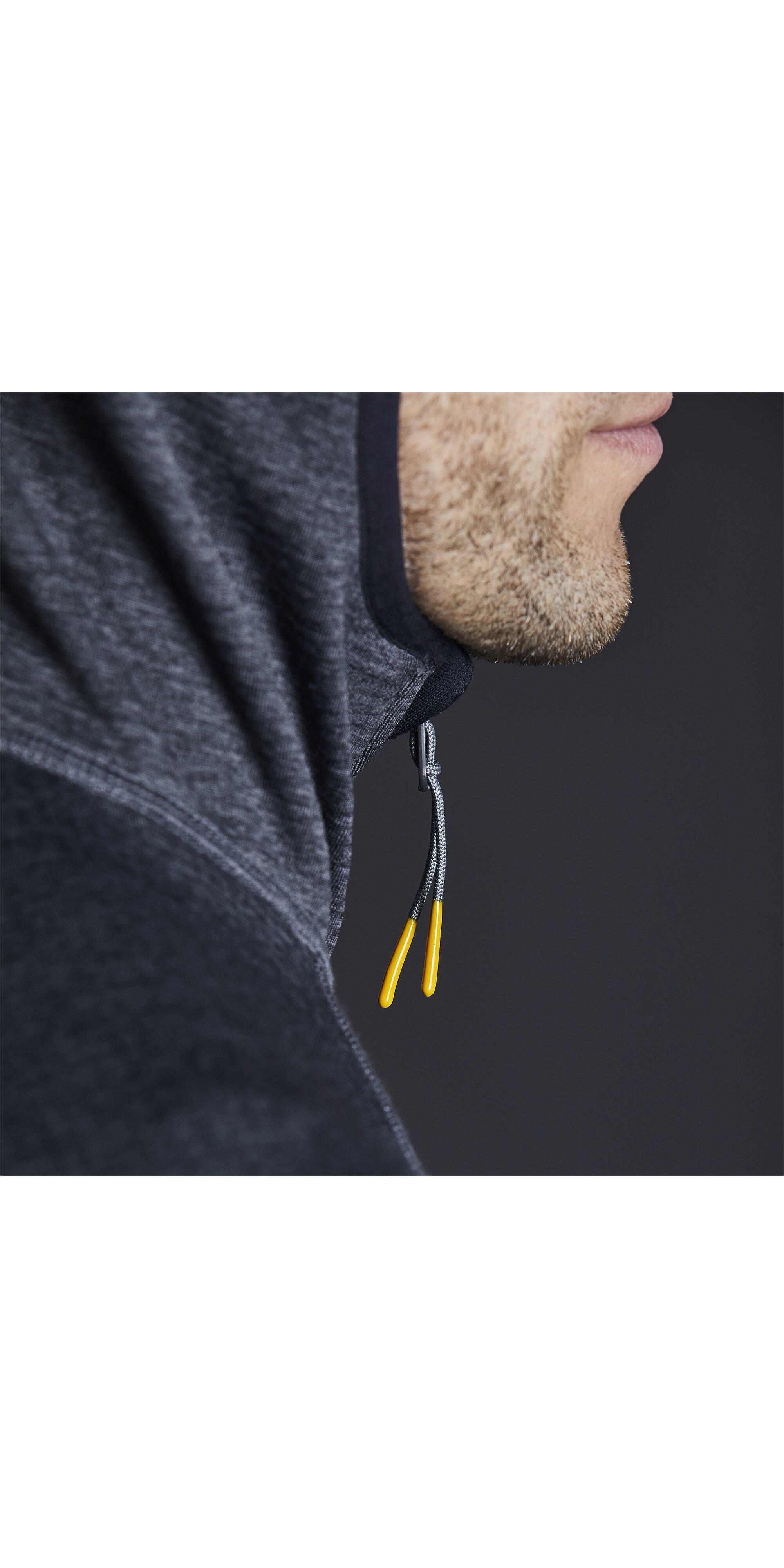 Sudadera Con Capucha De Dardos Hombre - Gris Acero 5/7