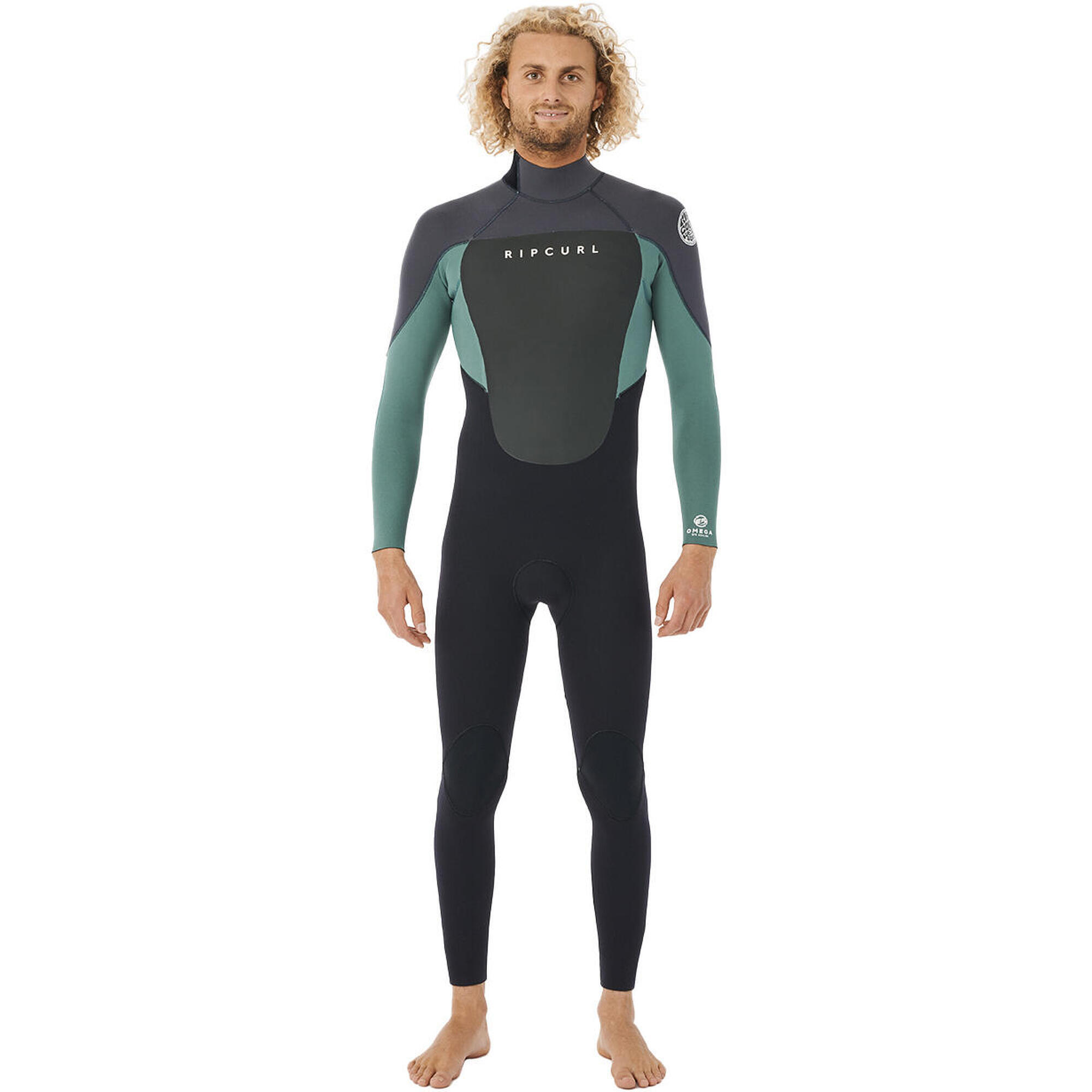 Pianka do pływania męska Rip Curl Omega B/Zip M 4/3 mm GB 8088