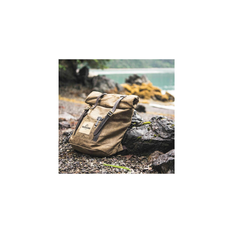 Toile Cirée Sac à Dos - Olive Vert