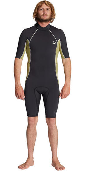 Billabong Hommes Absolute 2/2mm Back Zip Shorty Combinaison Néopr