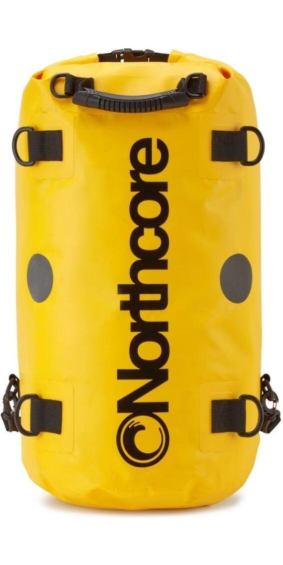 Northcore Dry Bag 20L Backpack - Yellow 1/4