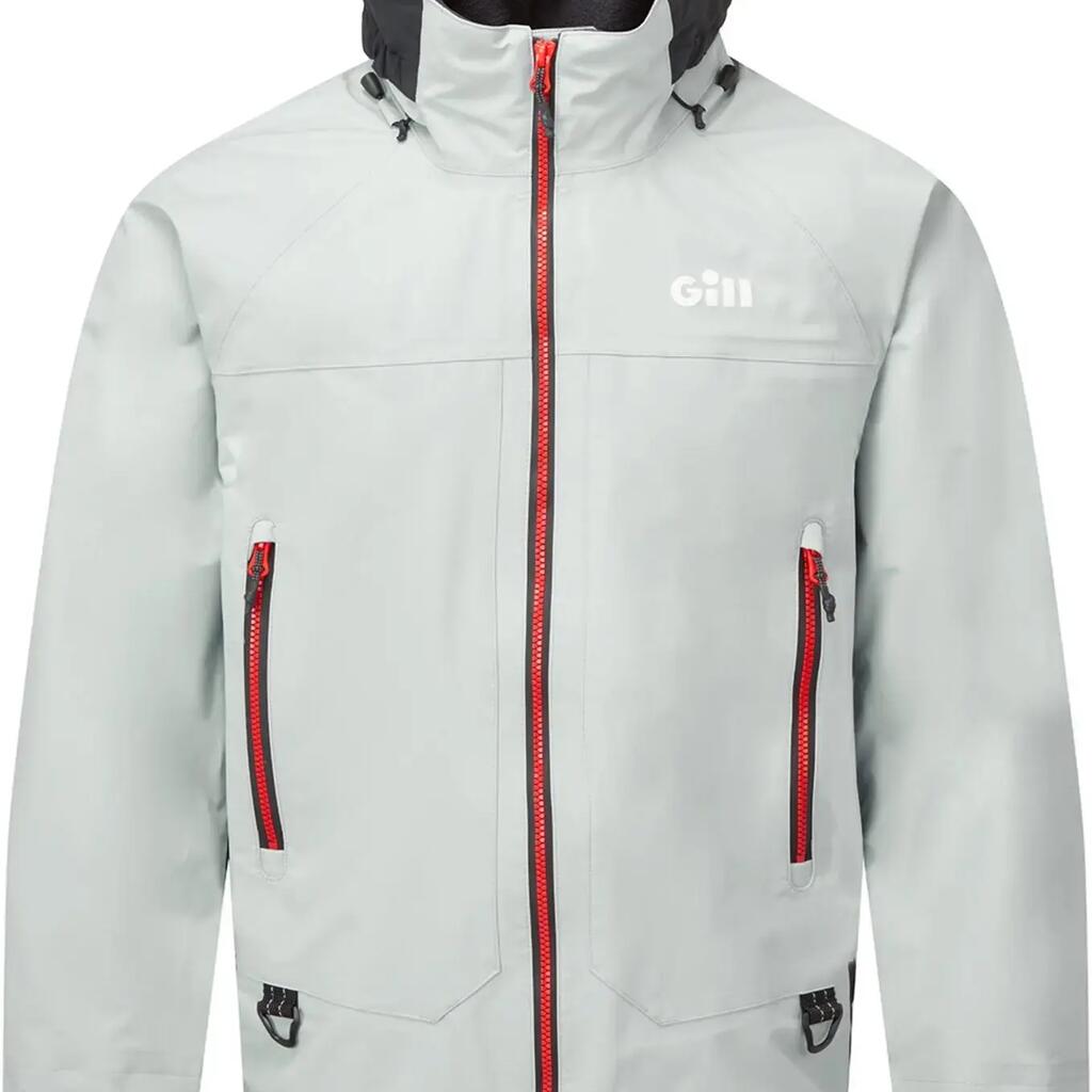 Verso Sailing Jacket Women/Men Light Grey