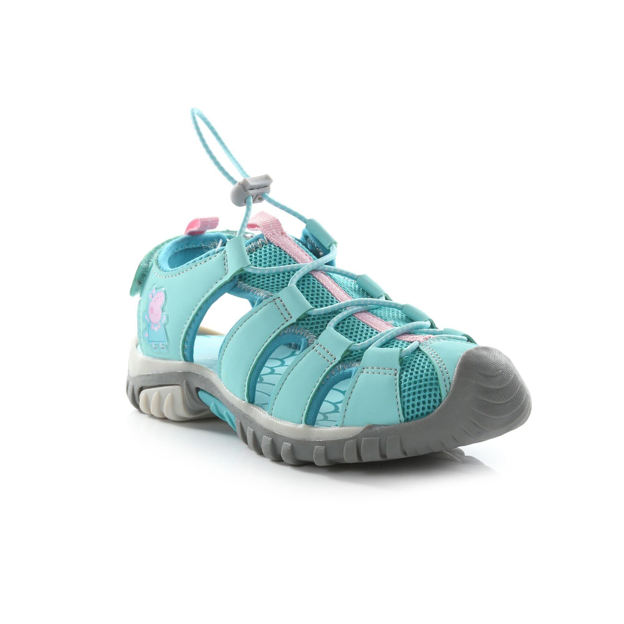 REGATTA Peppa Pig Kids Walking Sandals - Aruba Blue