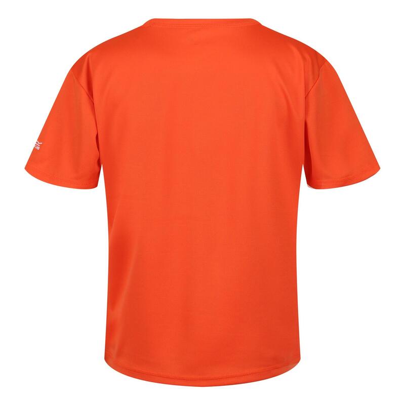 Tshirt ALVARADO Enfant (Orange flamboyant)