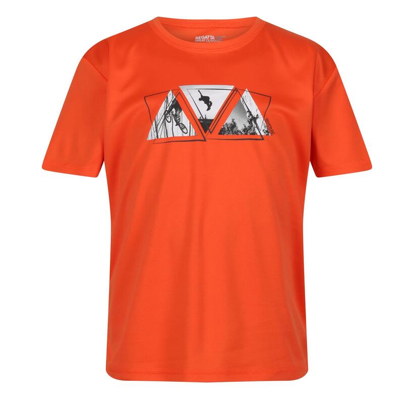 "Alvarado VII" TShirt für Kinder Leuchtend Orange