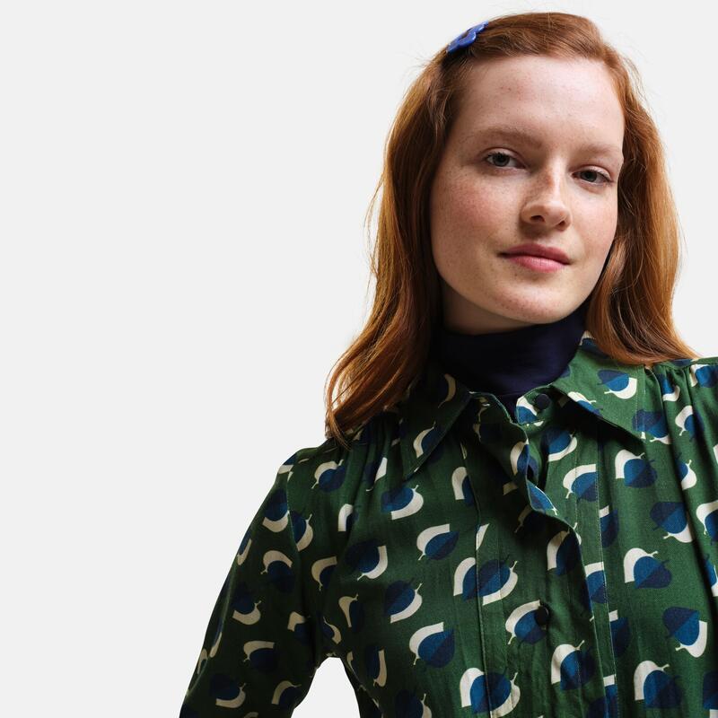 Orla Kiely Marche Robe imprimée