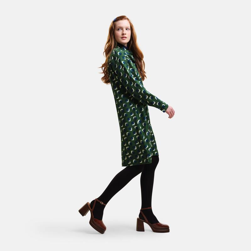 Orla Kiely wandeljurk met opdruk