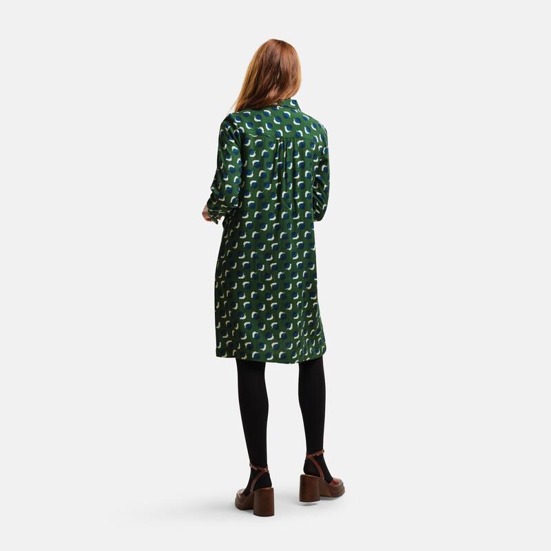 Orla Kiely wandeljurk met opdruk