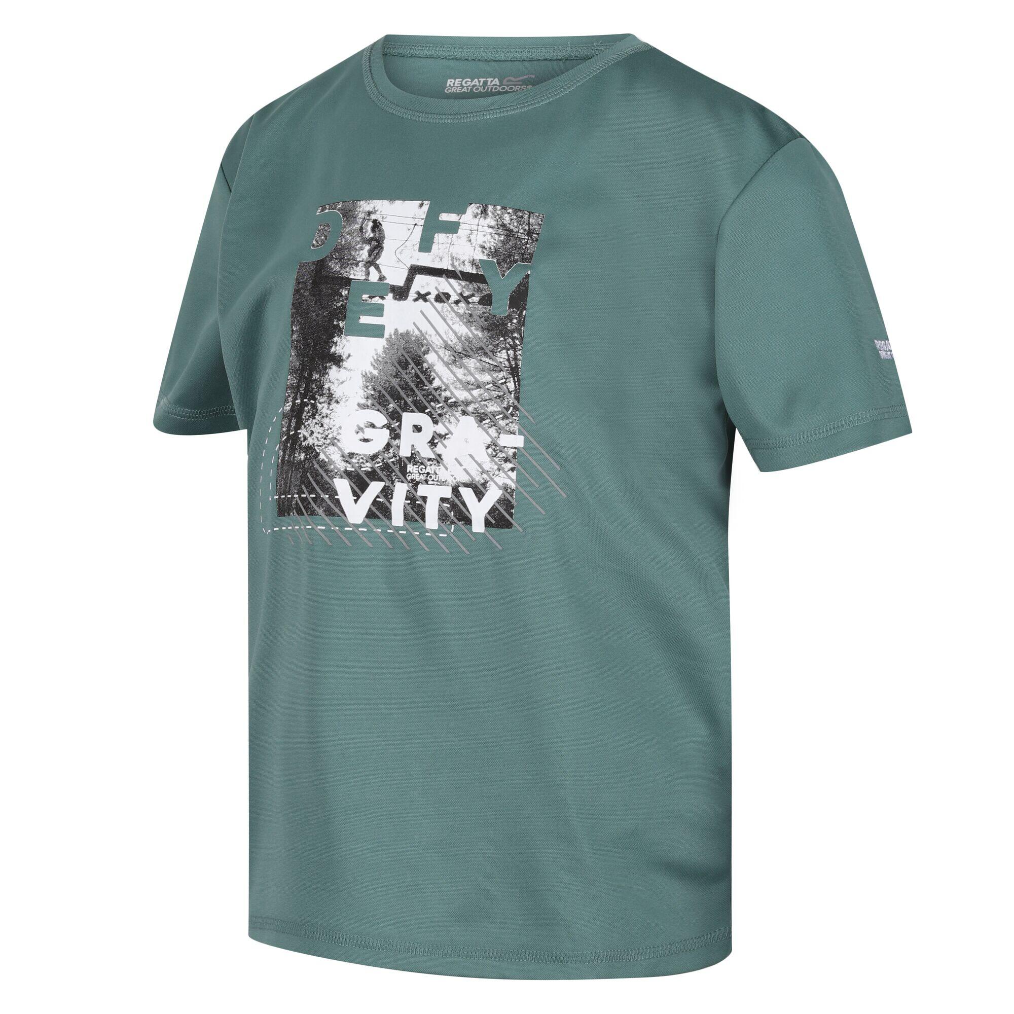 Childrens/Kids Alvarado VII Tightrope TShirt (Sea Pine) 3/5