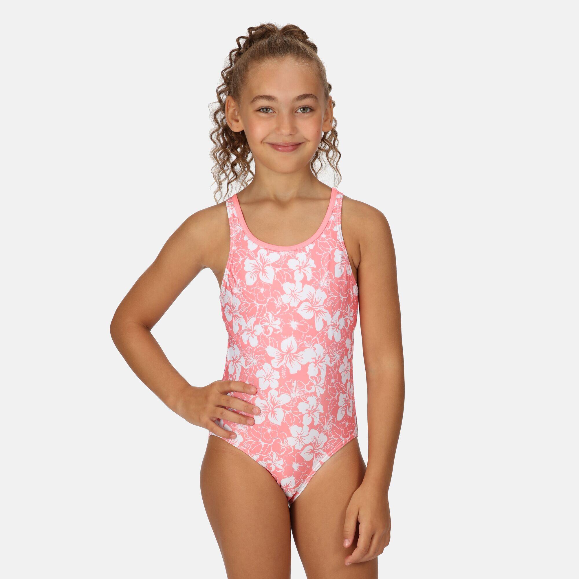 REGATTA Katrisse Girls' Swim/Beach One-Piece Swimsuit