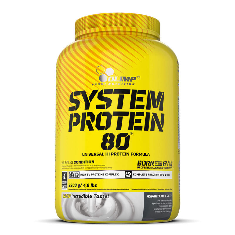 Odżywka białkowa Olimp System Protein 80® - 2200 g Wanilia