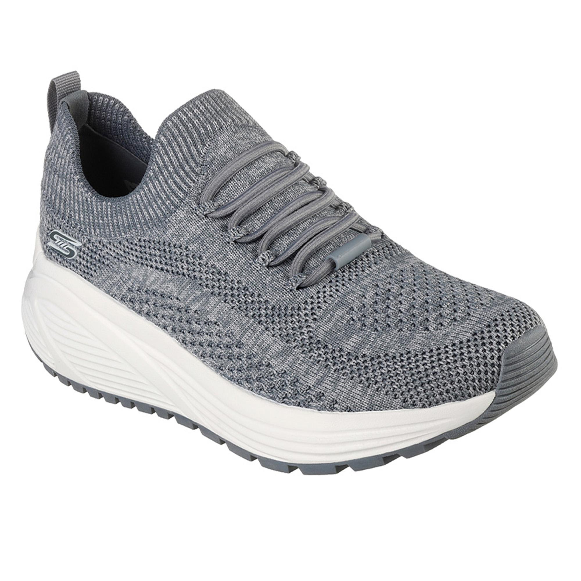 Sapatilhas de Caminhada para Mulher Skechers 117256_Gry Cinzentas