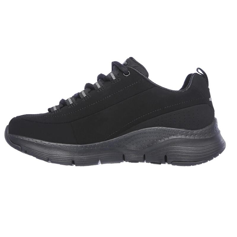 Zapatillas Deportivas Caminar Mujer Skechers 149147_BBK Negras con Cordones