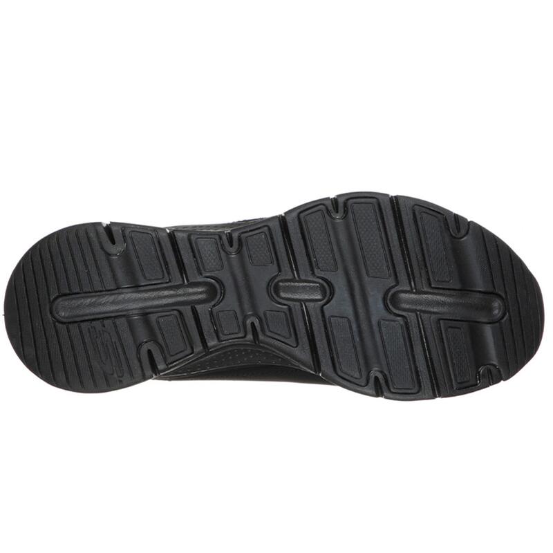 Zapatillas Deportivas Caminar Mujer Skechers 149147_BBK Negras con Cordones