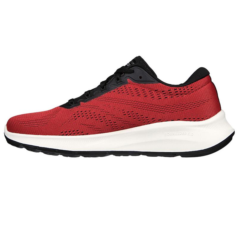 Zapatillas Deportivas Caminar Hombre Skechers 232522_RDBK Rojos con Cordones