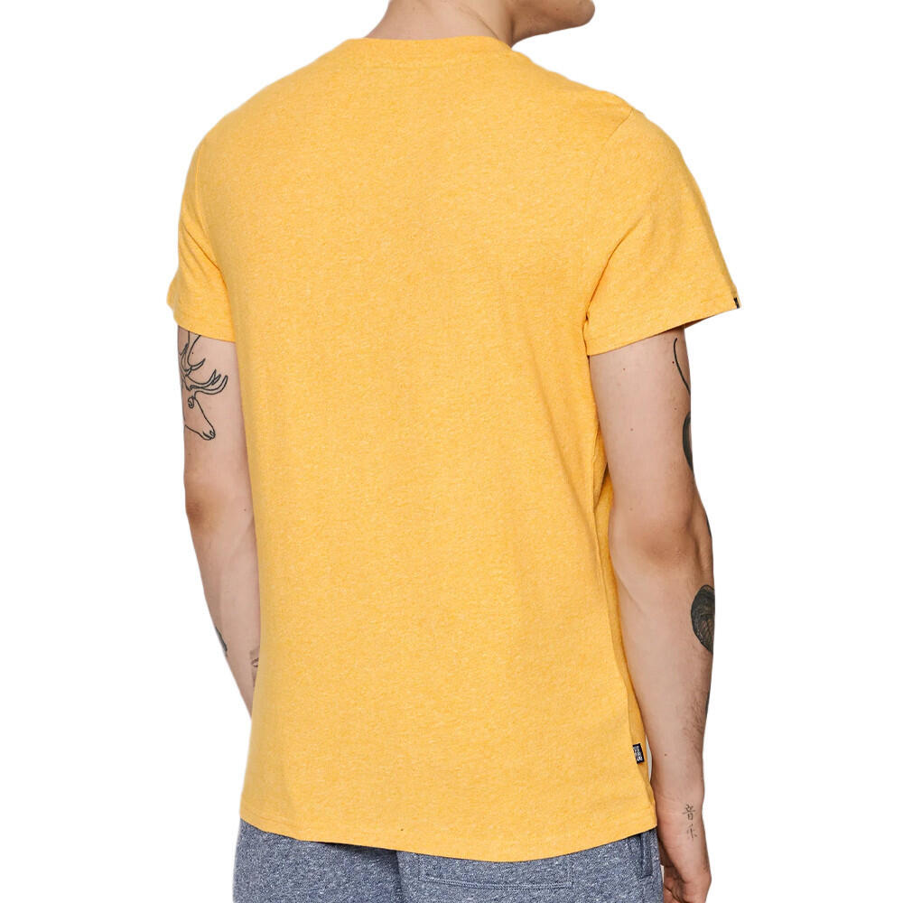 T-shirt Jaune Homme Superdry Vintage Logo 2/2