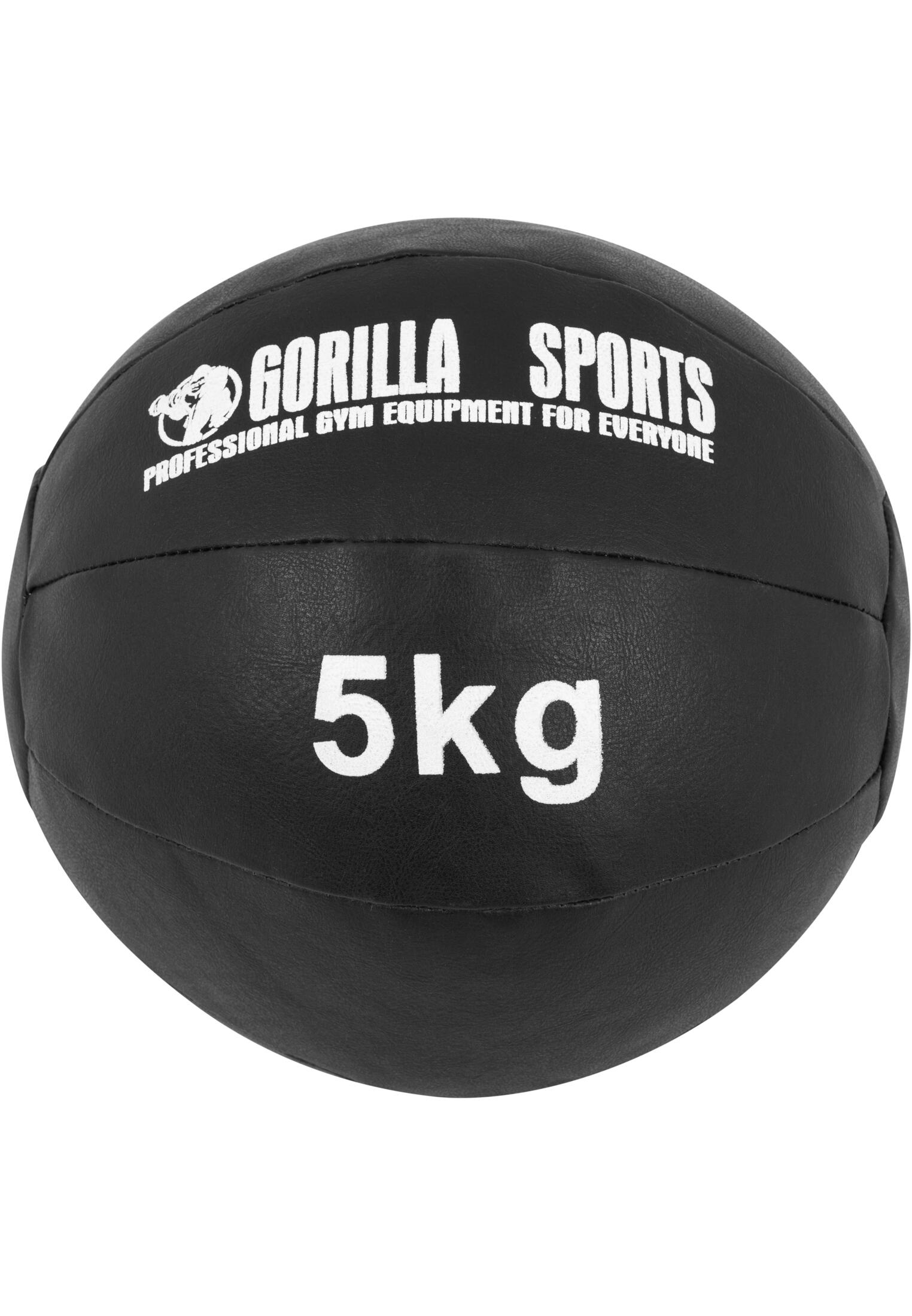 GORILLA SPORTS Medicijnbal - Medicine Ball - Kunstleer - 5 kg
