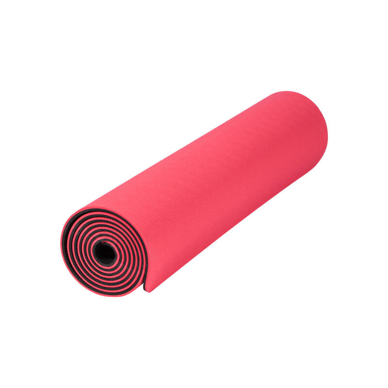 Esterilla Yoga Gorilla Sports Rojo/Negro 180x60x0,8cm