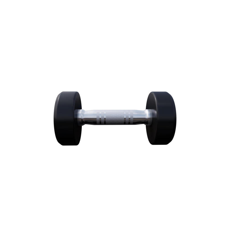 HALTÈRE MONOBLOC ROND | MUSCULATION | 2 X 2,5 KG