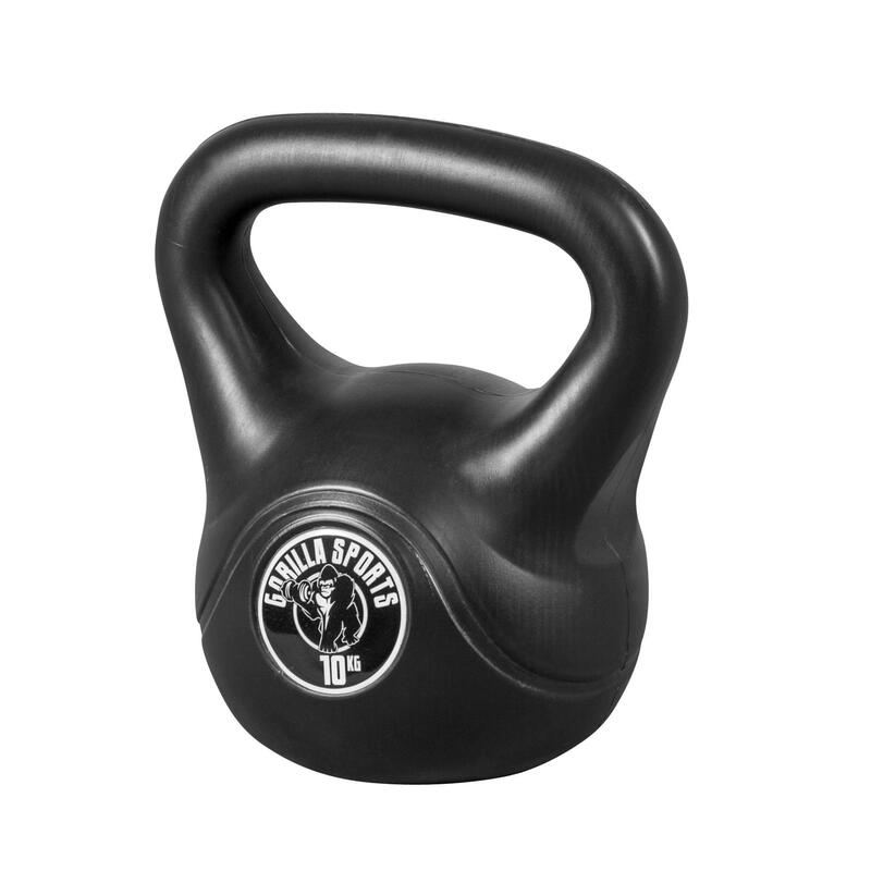 Kettlebells - Kunststof - 8 kg, 10 kg & 12 kg - Set van 3