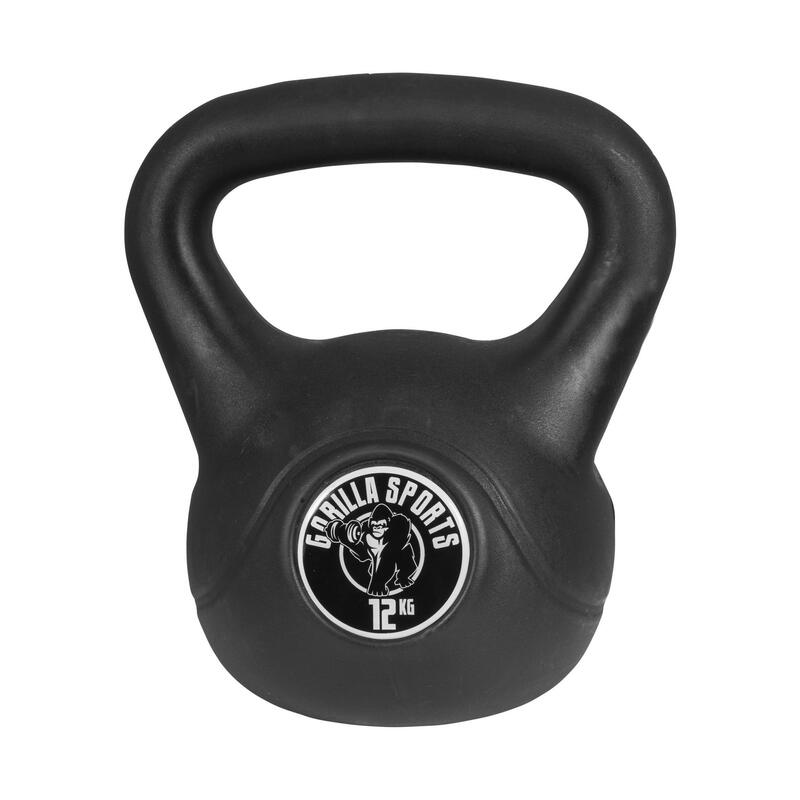 Kettlebells - Kunststof - 8 kg, 10 kg & 12 kg - Set van 3