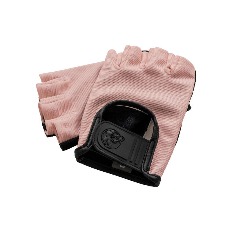 Guantes Gimansio Musculación Gorilla Sports Rosa Talla XL