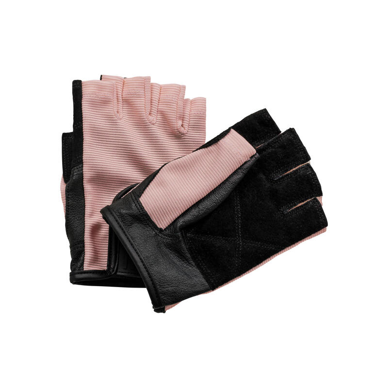 Guantes Gimansio Musculación Gorilla Sports Rosa Talla XL