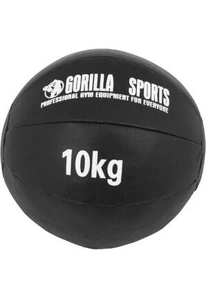 Medizinball aus Leder in Schwarz 1 - 10 kg