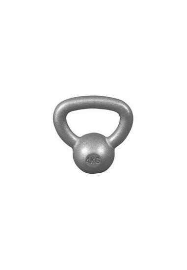 Kettlebell (2-32 kg) żeliwny treningowy srebrny Gorilla Sports trening siłowy