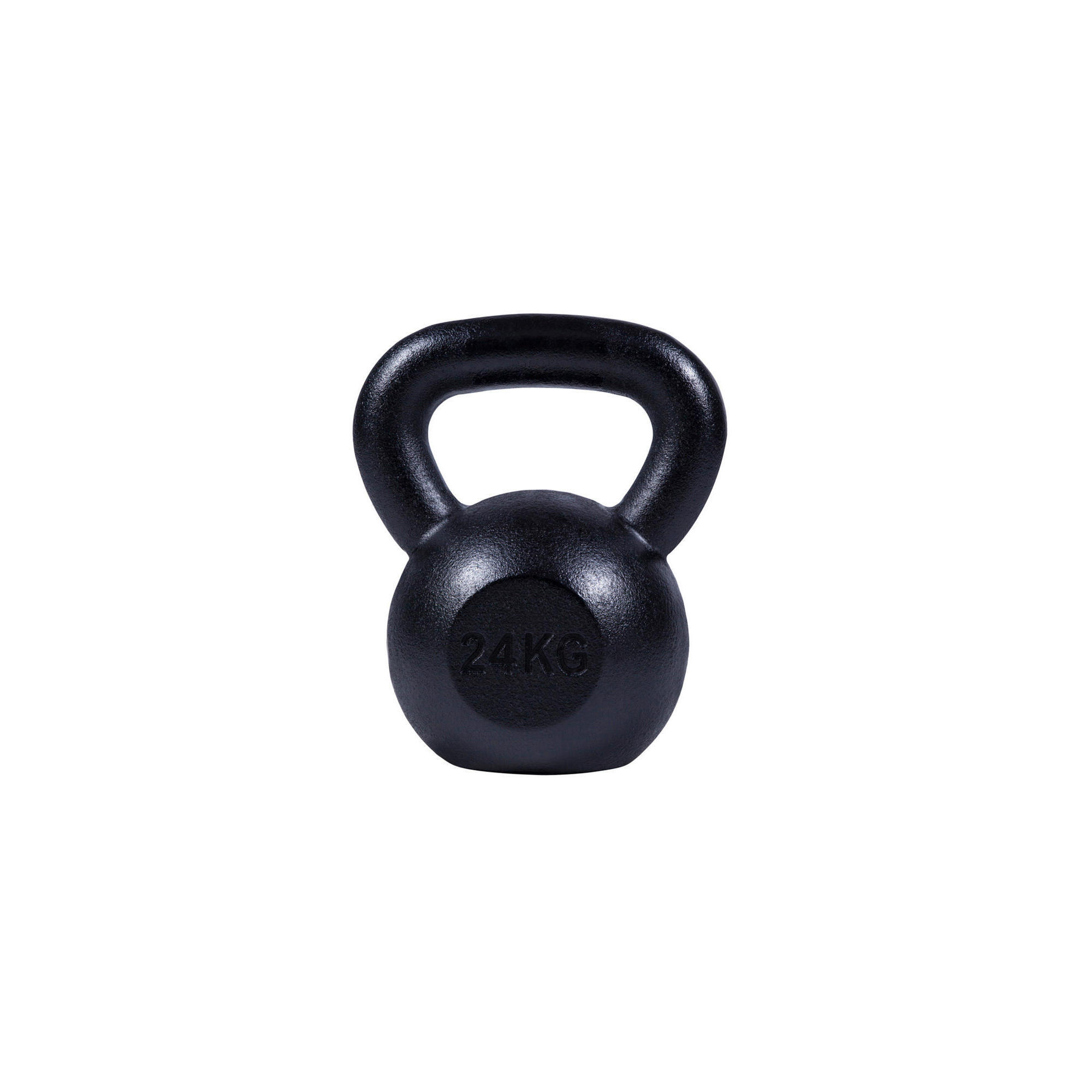 GORILLA SPORTS Kettlebell Gusseisen Schwarz 4-32 KG