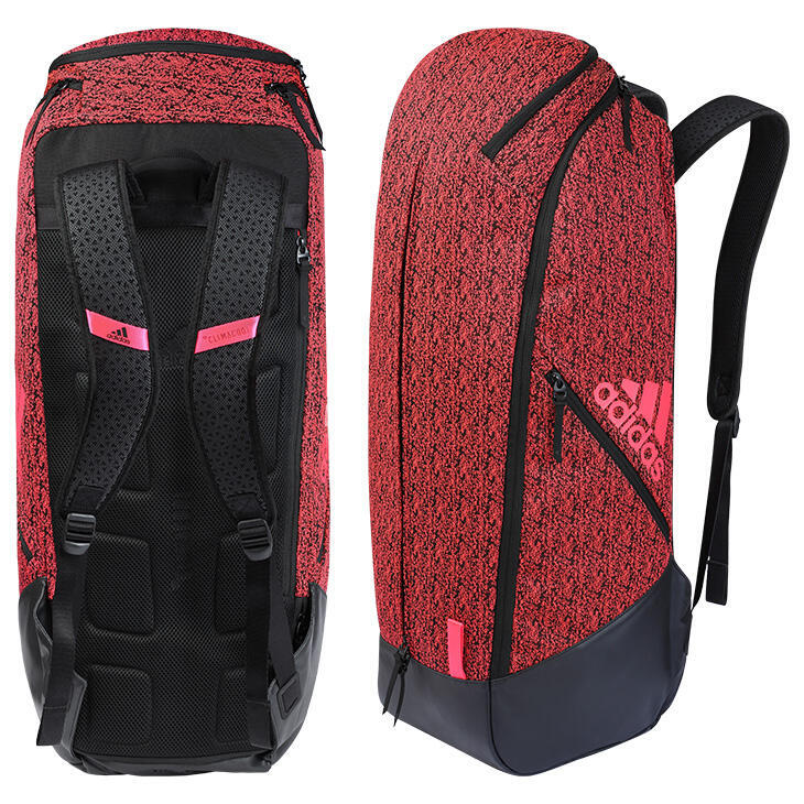 360°B7 9 Racket Bag Black / Shock Red