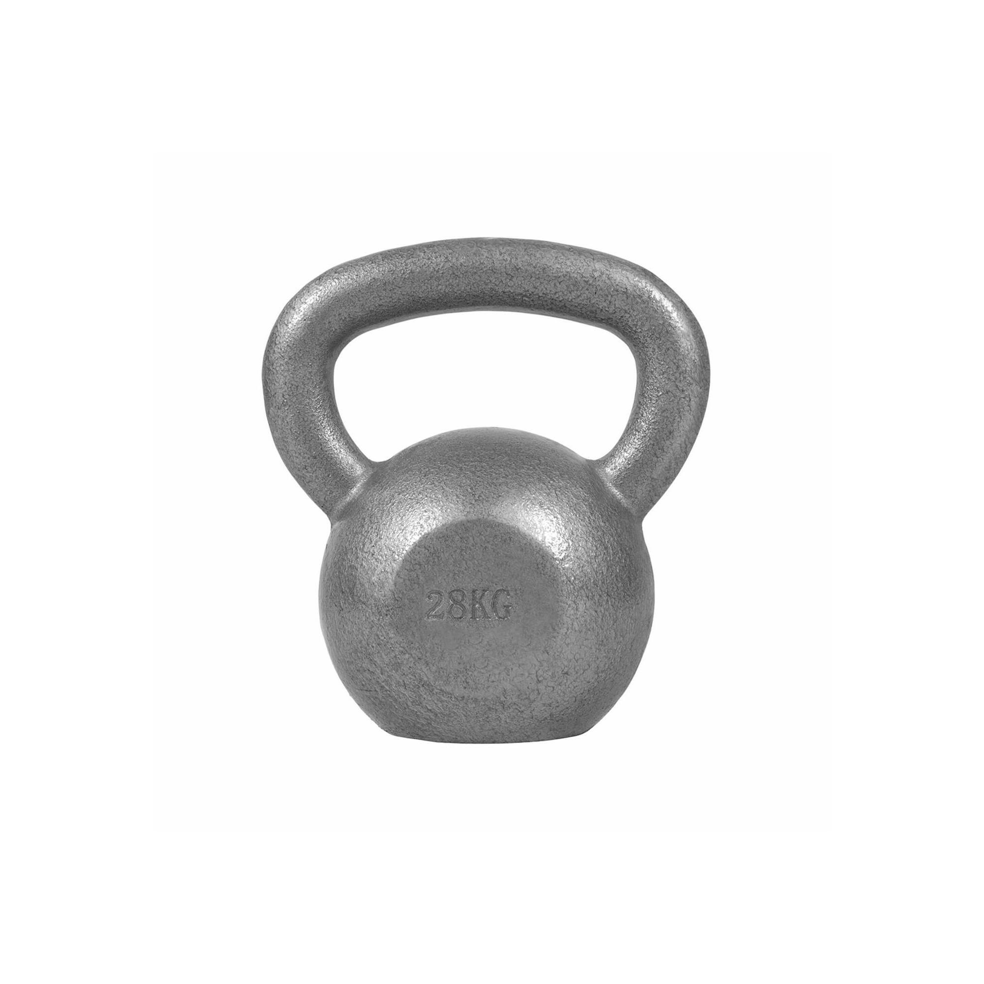 Gorilla Sports - Kettlebell En Fonte | Musculation | Poids Au Choix De 2kg À 32kg - Kettlebell - Gris|noir - Decathlon