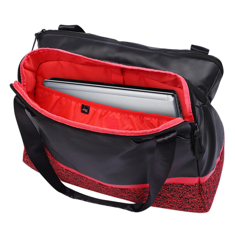 360°B7 Shoulder Bag Black / Shock Red