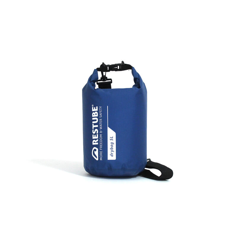 Wodoodporna torba RESTUBE Drybag 20 l z paskiem na ramię, niebieska