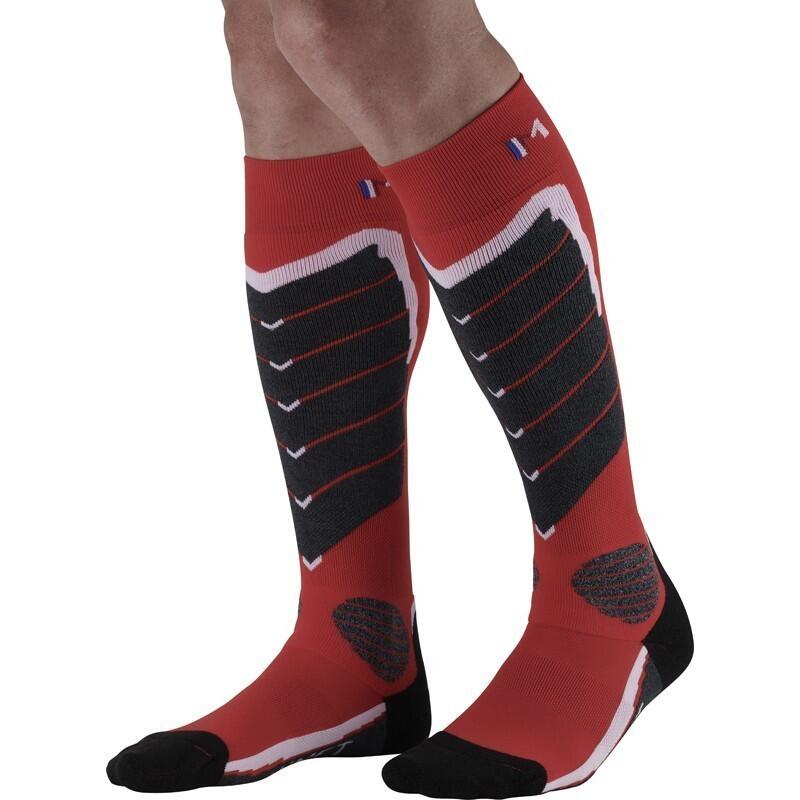 MONNET MI-BAS ACCESS ROUGE CHAUSSETTES 2024 3/6