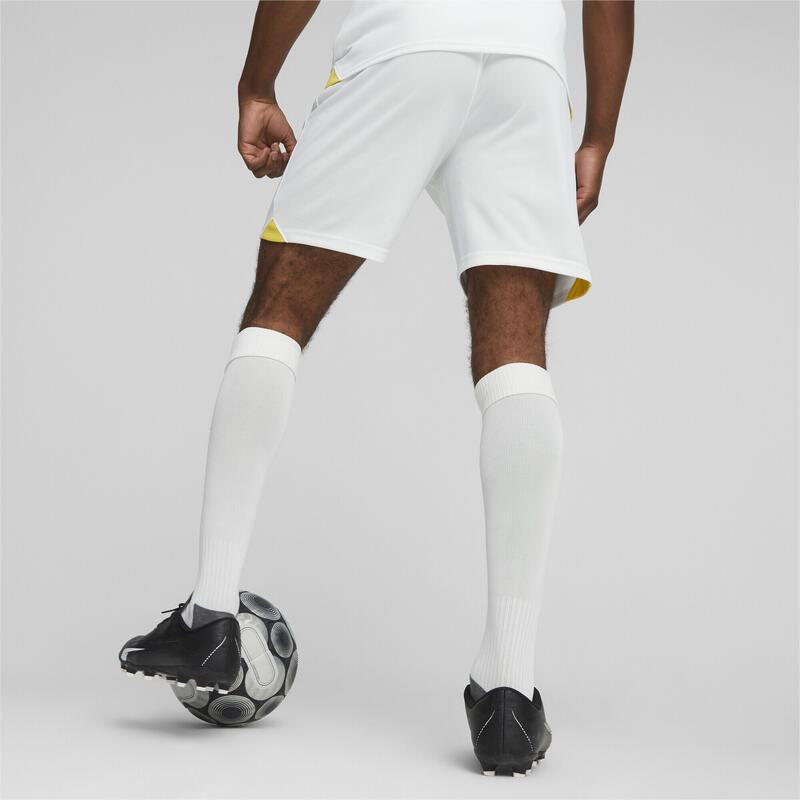 Shorts da calcio Third RC Lens 23/24 PUMA White Pelé Yellow